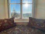 William Madocks bedroom seat and view William Madocks bedroom seat and view
